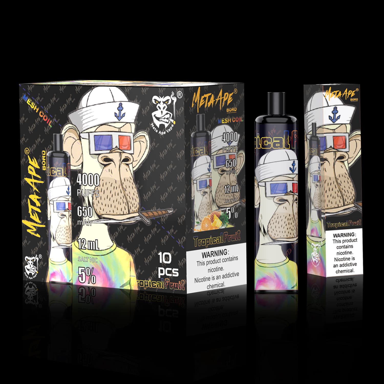 MetaApe BORD Tropical Fruit | Wholesale Disposable Vapes