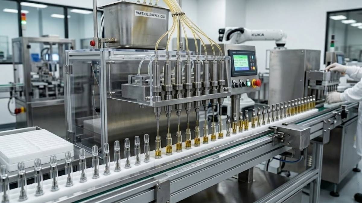 vape 25.000 züge E-liquid Filling Machines Factory main image 0